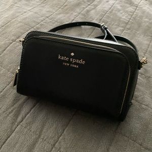 Kate Spade, Small, Black, Crossbody Purse